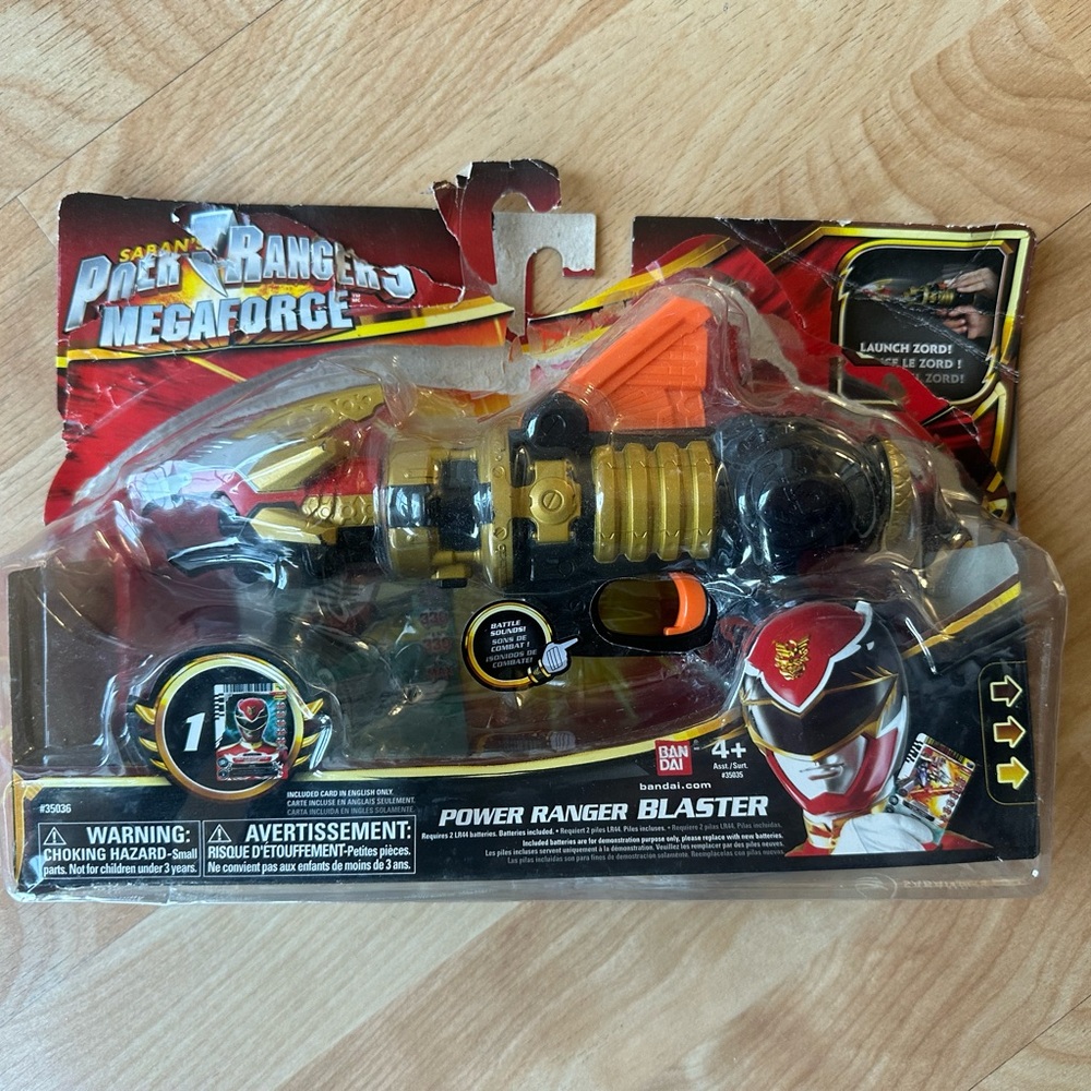 Power Rangers Megaforce Blaster Toy